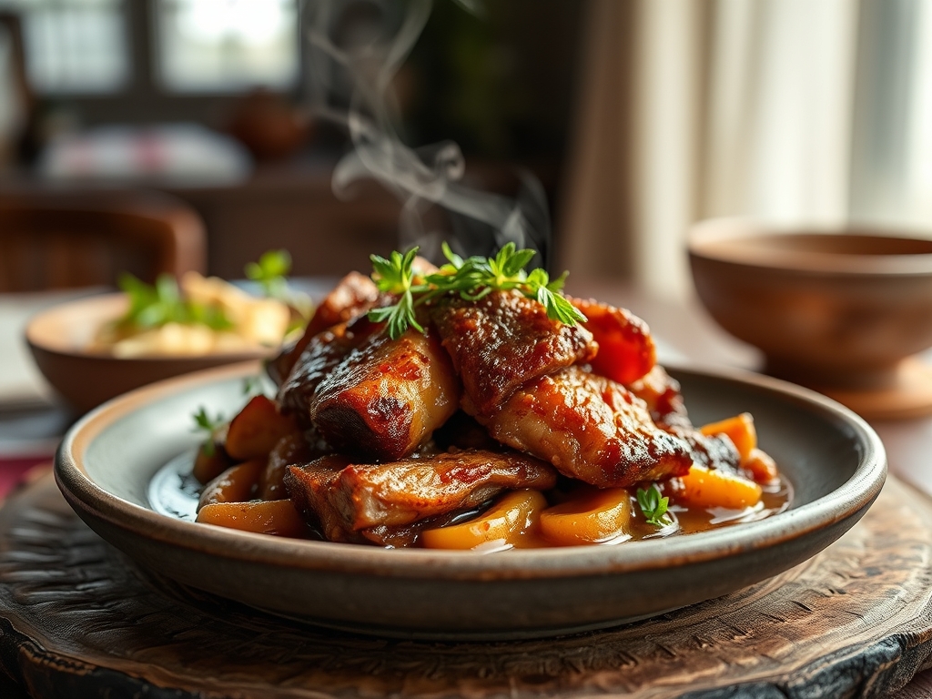 Ahumado de carne artesano