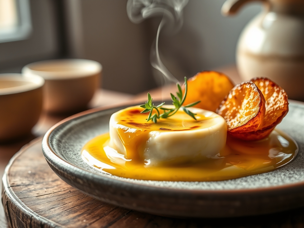 Crema catalana con costra