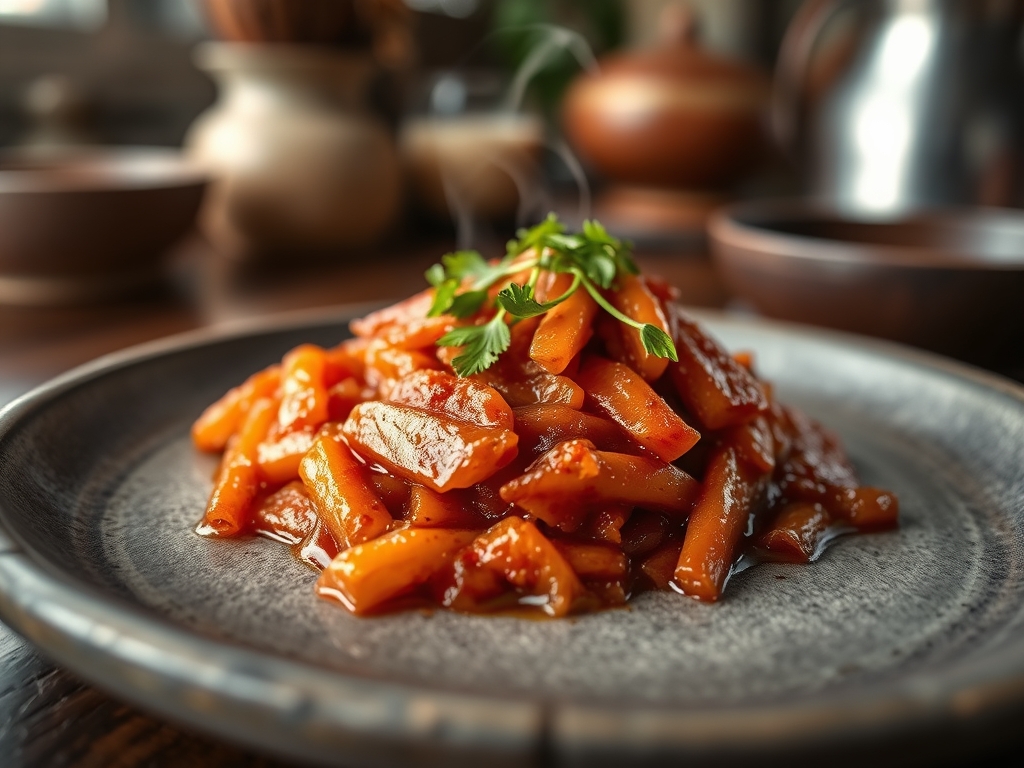 Kimchi casero auténtico