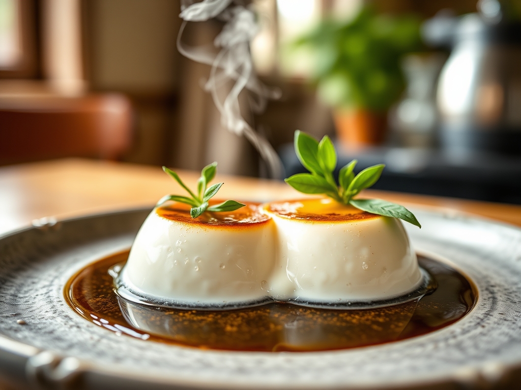 Panna cotta de vainilla real