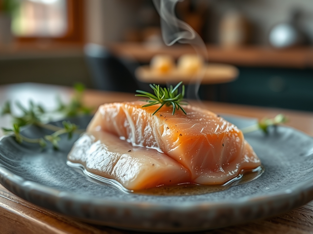 Salmón marinado (Gravlax)